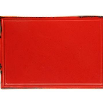 Porland Seasons Koyu Gri 30 cm Porselen Peynir Tabağı