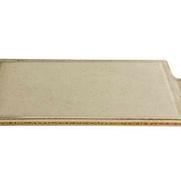 Porland Seasons Koyu Gri 30 cm Porselen Peynir Tabağı
