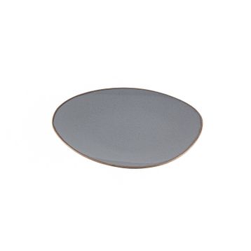 Porland Seasons Koyu Gri 32 cm Düz Tabak