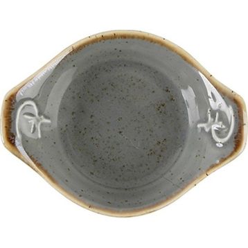 Porland Seasons Koyu Gri 8 cm Mini Tabak