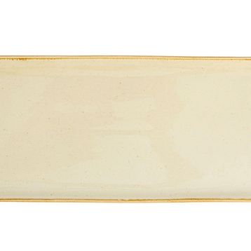 Porland Seasons Sarı 16x35 cm Baton Pasta Tabağı