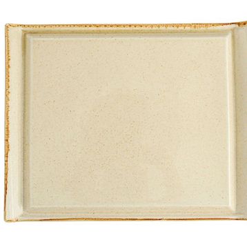 Porland Seasons Sarı 32 cm Porselen Biftek Tabağı