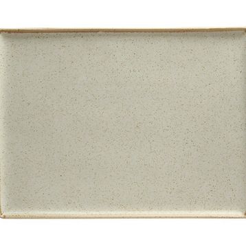 Porland Seasons Sarı 35x26 cm Porselen Kahvaltı Tabağı