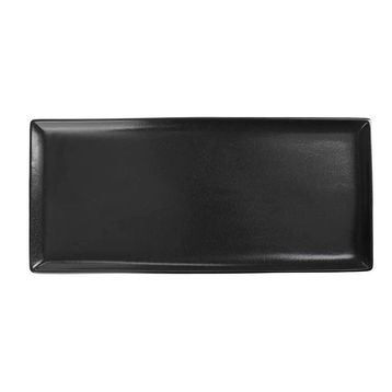 Porland Seasons Siyah 16x35 cm Baton Pasta Tabağı