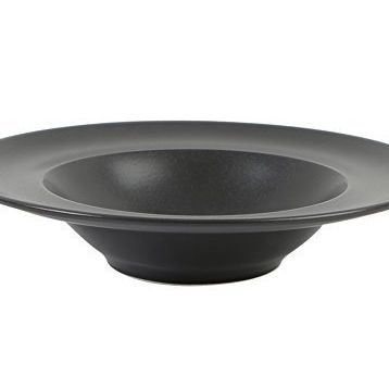 Porland Seasons Siyah 26 cm Porselen Çukur Tabak