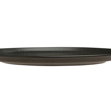 Porland Seasons Siyah 28 cm Düz Tabak