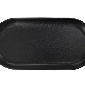 Porland Seasons Siyah 30 cm 6 Adet Kayık Tabak