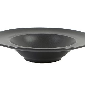 Porland Seasons Siyah 30 CM Çukur Tabak