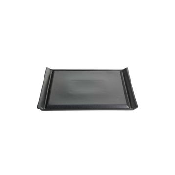 Porland Seasons Siyah 32x25 cm Porselen Biftek Tabağı