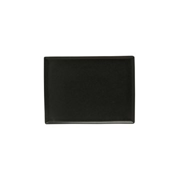 Porland Seasons Siyah 35x26 cm Porselen Kahvaltı Tabağı