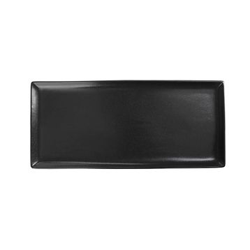 Porland Seasons Siyah Baton 16x35 cm 6 Adet Pasta Tabağı