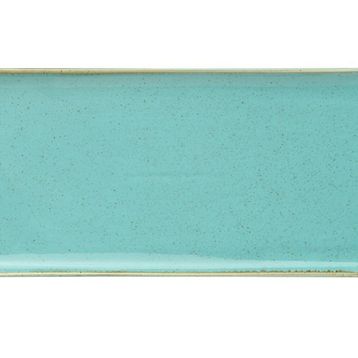 Porland Seasons Turkuaz 16x35 cm 6 Adet Baton Pasta Tabağı