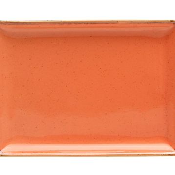 Porland Seasons Turkuaz 27x21 cm Porselen Kahvaltı Tabağı