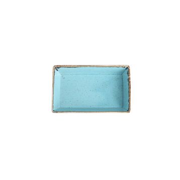 Porland Seasons Turkuaz 8x14 cm Kahvaltı ve Meze Tabağı
