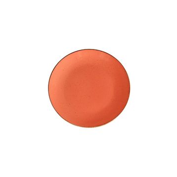Porland Seasons Turuncu 20 cm 6'lı Düz Tabak