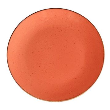 Porland Seasons Turuncu 28 cm 6'lı Düz Tabak