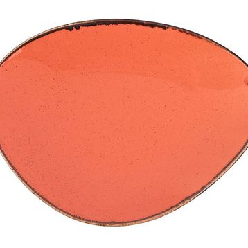 Porland Seasons Turuncu 28 cm 6'lı Düz Tabak