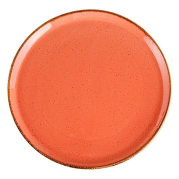 Porland Seasons Turuncu 32 cm Düz Tabak