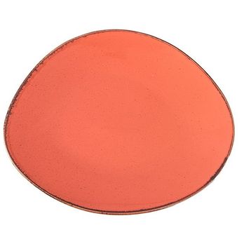 Porland Seasons Turuncu 32 cm Düz Tabak