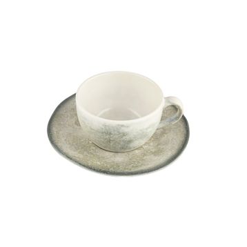 Porland Selene 250 cc 6 Adet Tabaklı Çay Fincanı