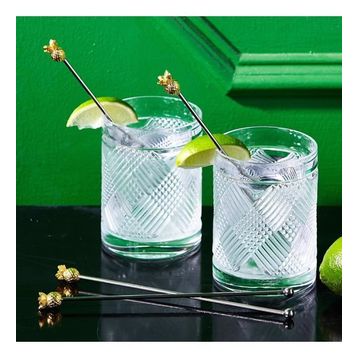 Porland Shiraz Ananas 4x21 cm Kokteyl Karıştırıcı