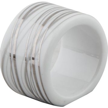 Porland Silver Wavy 5 cm Yüzük Peçetelik