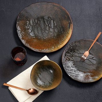 Porland Stoneware Genesis 3 Parça Tek Kişilik Yemek Takımı