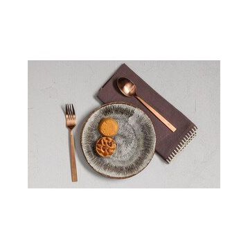 Porland Stoneware İris 17 cm Düz Tabak