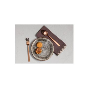 Porland Stoneware İris 17 cm Düz Tabak