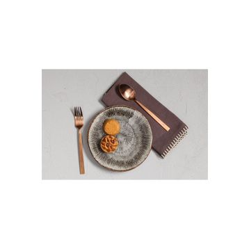 Porland Stoneware İris 17 cm Düz Tabak
