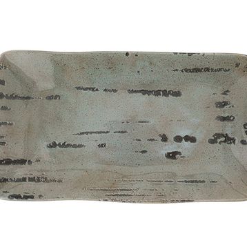 Porland Stoneware Vintage 16x29 cm 2 Adet Kayık Tabak