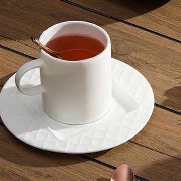 Porland Superior Bone Porcelain Elix 6 Kişilik 200 cc Çay Fincan Takımı