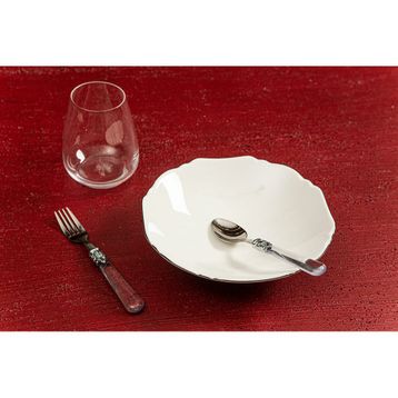 Porland Tide Platin 20 cm 6 Adet Çukur Tabak
