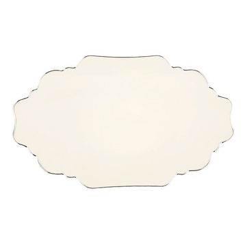 Porland Tide Platin 23 cm 2 Adet Kayık Tabak