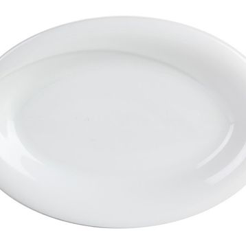 Porland Troy 20 cm Beyaz Kayık Tabak