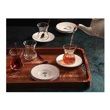 Porland Vaso Piccolo 12 Parça 6 Kişilik Çay Takımı