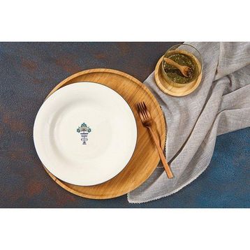 Porland Vaso Piccolo 17 cm Desen6 Düz Tabak