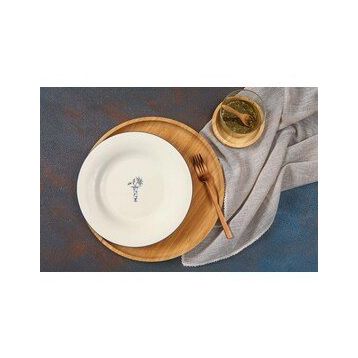 Porland Vaso Piccolo 22 cm Desen4 Düz Tabak