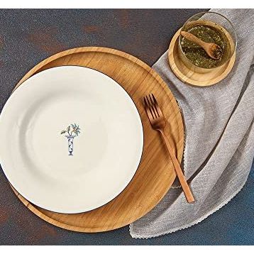 Porland Vaso Piccolo 22 cm Desen4 Düz Tabak