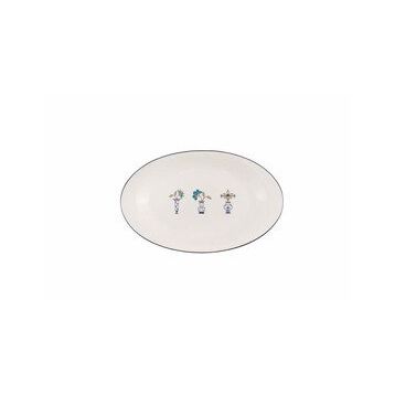 Porland Vaso Piccolo 27 cm Desen10 Kayık Tabak