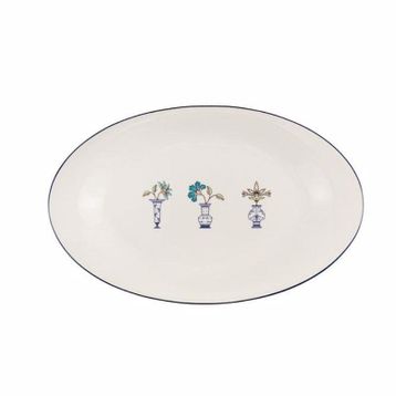 Porland Vaso Piccolo 27 cm Desen10 Kayık Tabak