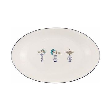 Porland Vaso Piccolo 27 cm Desen10 Kayık Tabak