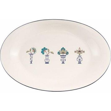 Porland Vaso Piccolo 31 cm Desen9 Kayık Tabak