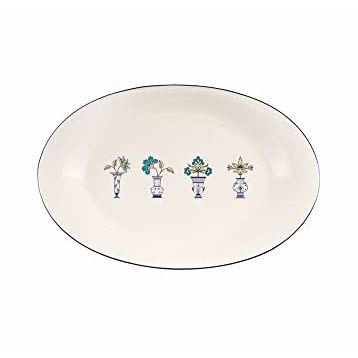 Porland Vaso Piccolo 31 cm Desen9 Kayık Tabak
