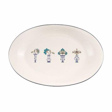 Porland Vaso Piccolo 31 cm Desen9 Kayık Tabak