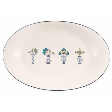 Porland Vaso Piccolo 31 cm Desen9 Kayık Tabak