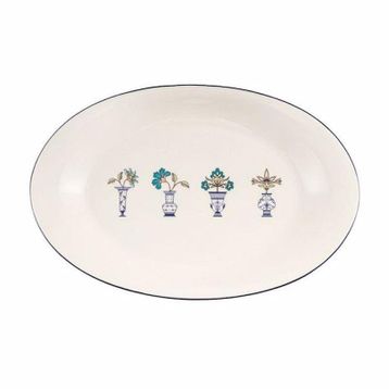 Porland Vaso Piccolo 31 cm Desen9 Kayık Tabak
