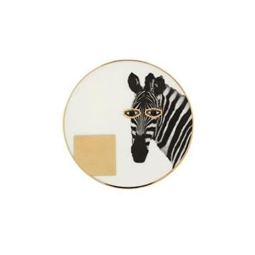 Porland Wild Life Zebra 10 cm Bardak Altlığı