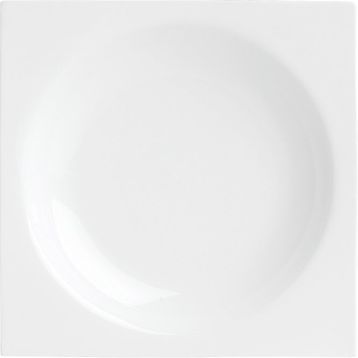 Porland Zen Beyaz 21x21 cm 6 Adet Çukur Tabak