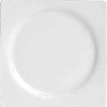 Porland Zen Beyaz 24x24 cm 6 Adet Düz Tabak